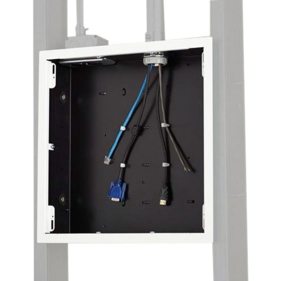 LEGRAND-CHIEF WALL ENC,16X16,MTI-D,PRE/PST INST-WHITE