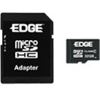 2GB EDGE MICROSD FLASH MEMORY CARD WITH