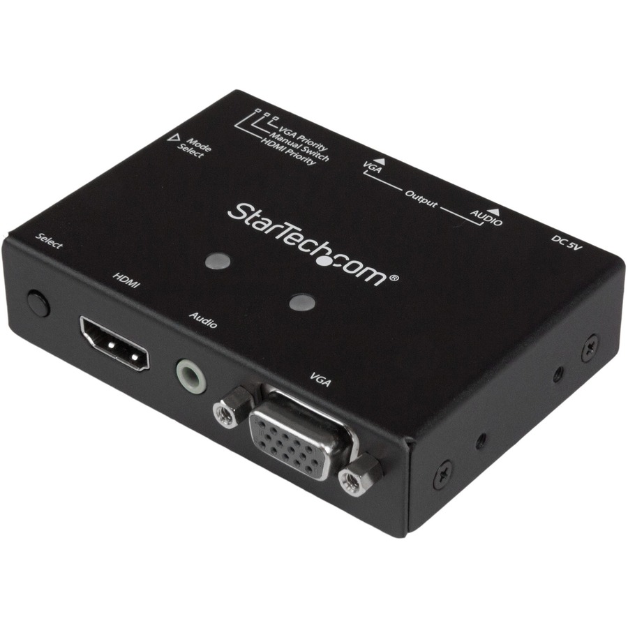 SHARE A VGA MONITOR/PROJECTOR BETWEEN A VGA AND HDMI AUDIO/VIDEO SOURCE, WITH PR
