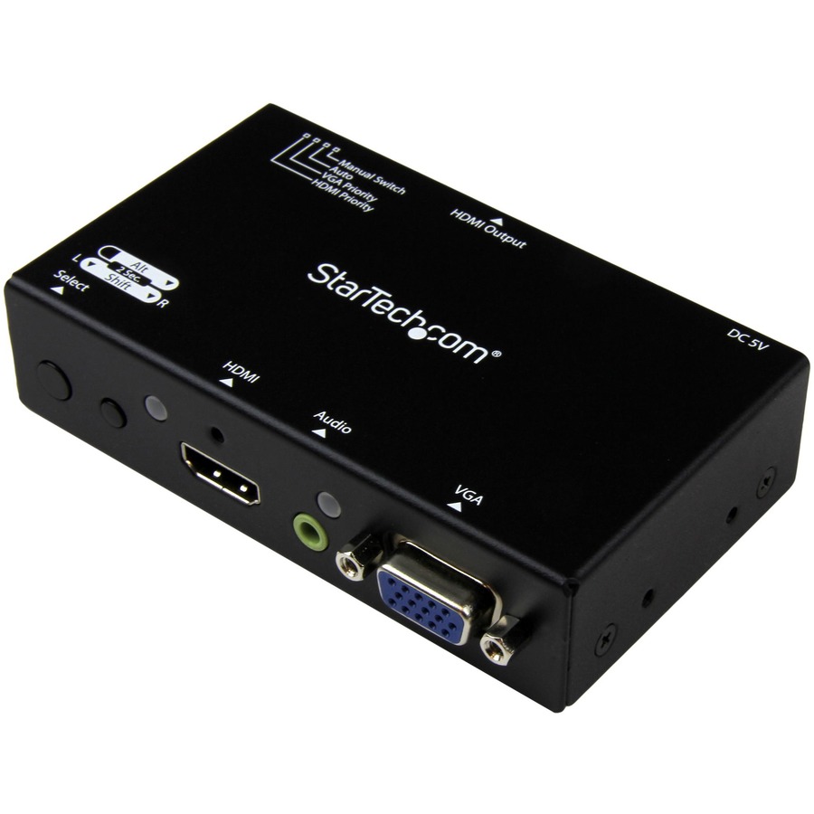 2X1 HDMI VGA TO HDMI CONVERTER SWITCH AUTO / PRIORITY SWITCHING