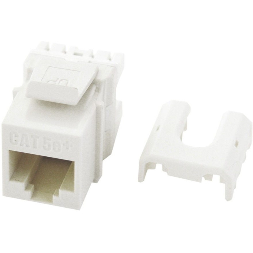 KEY: 10 PK QC CAT 5E RJ45 INSERT, WH