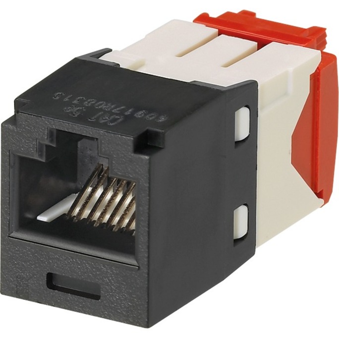 CAT5E RJ45 8POS 8W UNIV JACK MIN QTY 24