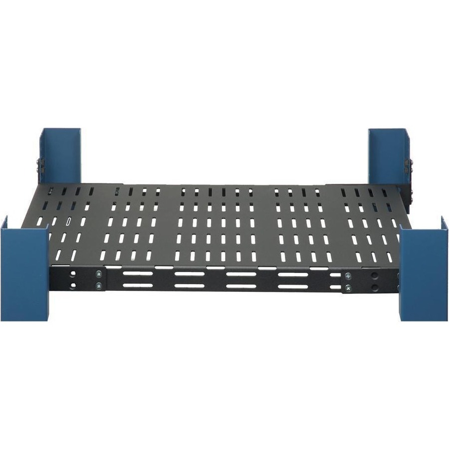 23 WIDE HEAVY DUTY SERVER RACK SHELF COMPATIBLE WITH 2 OR 4 POST SERVER RACKS. T