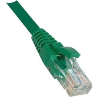 1FT GREEN BOOTED CAT6A UTP PATCH CABLE