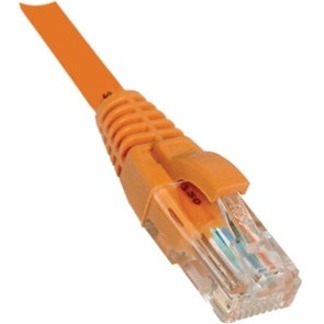 10FT ORANGE BOOTED CAT6A UTP PATCH CABLE