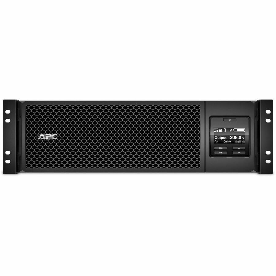 APC SMART-UPS ON-LINE, 5.4KVA, RACKMOUNT 3U, 208V, 2X L6-20R+2X L6-30R NEMA OUTL