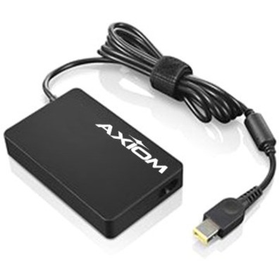 AXIOM 65-WATT SLIM AC ADAPTER (SLIM TIP) FOR LENOVO - 0B47455 - 1 YEAR LIMITED W