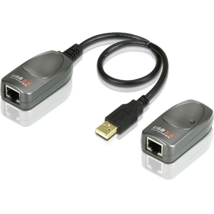 UCE260 CAN EASILY SEND THE USB SIGNALS VIA CAT.5/5E/6 CABLE UP TO 60 METERS (196