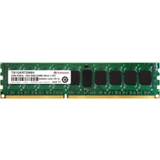 4GB DDR3L 1600 ECC REGISTERED-DIMM LOW VOLTAGE 1.35V 1RX8 240PIN