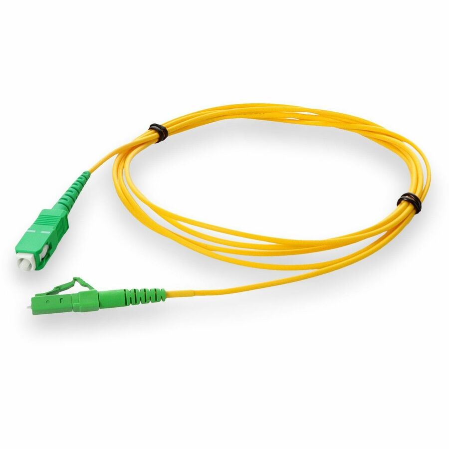 ADDON 3M ALC TO ASC YELLOW OS2 SIMPLEX OFNR (RISER-RATED) SMF FIBER PATCH CABLE