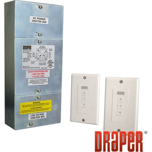 LOW VOLTAGE CONTROL WITH 2 SWITCHES LVC-IV, 2 LVC-S, , 110 V
