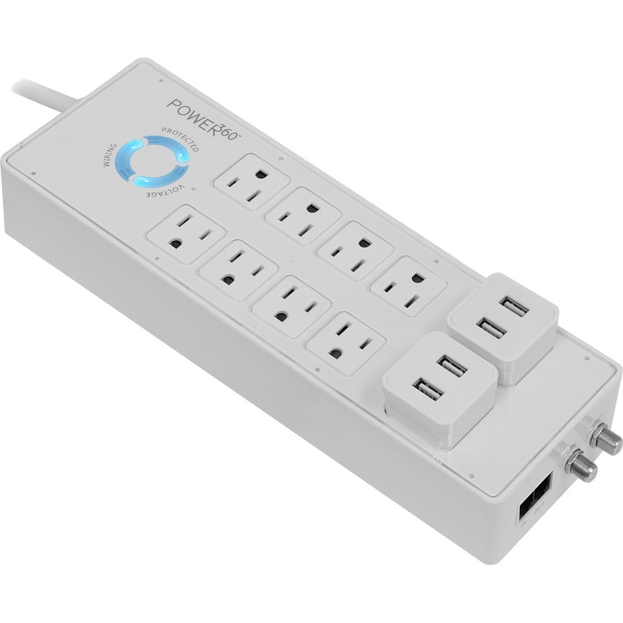 POWER360 8-OUTLET FLOOR STRIP