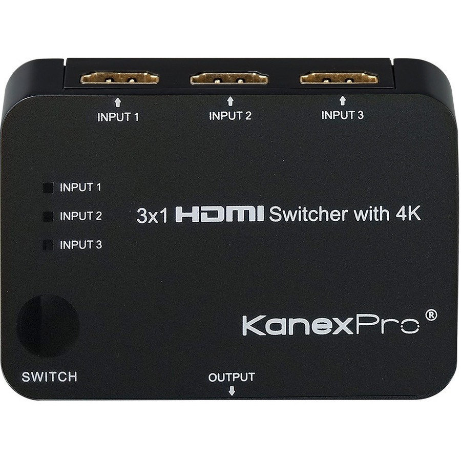 THE KANEXPRO 3X1 HDMI SWITCHER IS A COMP