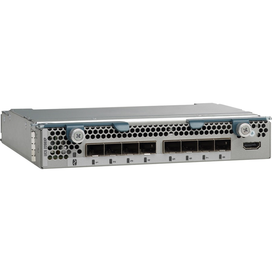 UCS 2208XP I/O MOD 8 EXT, 32 INT 10GB PORTS REMANUFACTURED