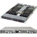 Supermicro 1028TR-T Dual-Socket LGA2011 1U Rack 2-Node Server Barebone - 4x 2.5" Bays (SYS-1028TR-T) - Supports Xeon E5-2600 v3/v4 CPU, 2 Nodes, 1x 1000W Power Supply