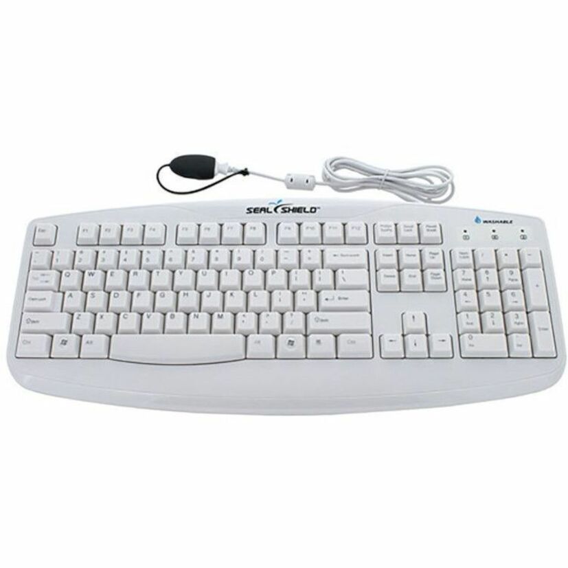 JACO CART ACCESSORY - SEAL SHIELD WASHABLE KEYBOARD, WHITE