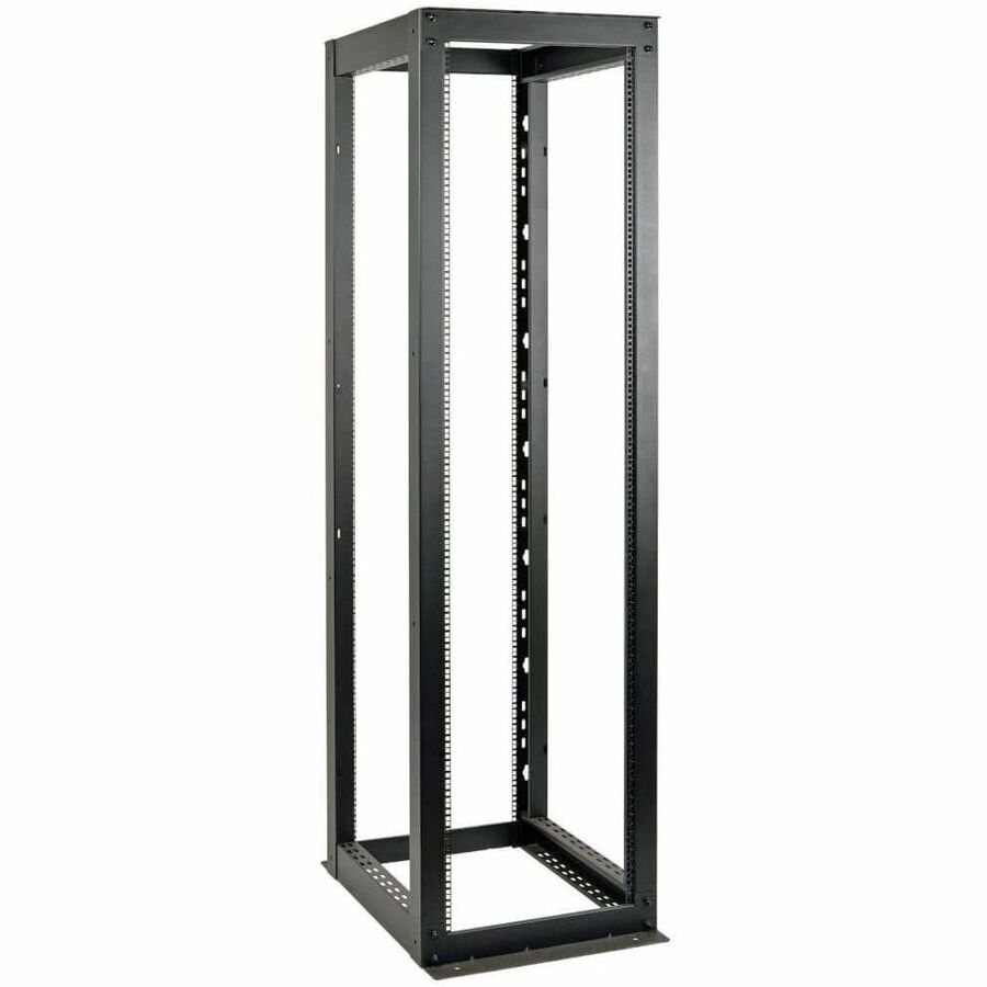 48u Heavy-Duty 4-Post Smartrack Open Frame Rack - Organize and Secure Network Rack Equipment