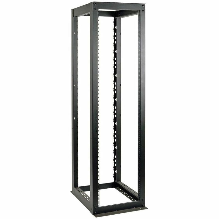 52u Heavy-Duty 4-Post Smartrack Open Frame Rack - Organize and Secure Network Rack Equipment