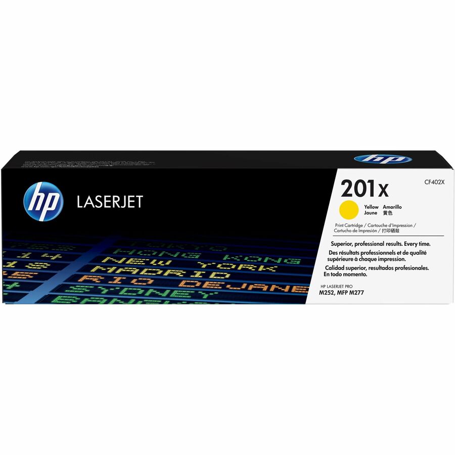 201X Yellow LaserJet Toner Ca