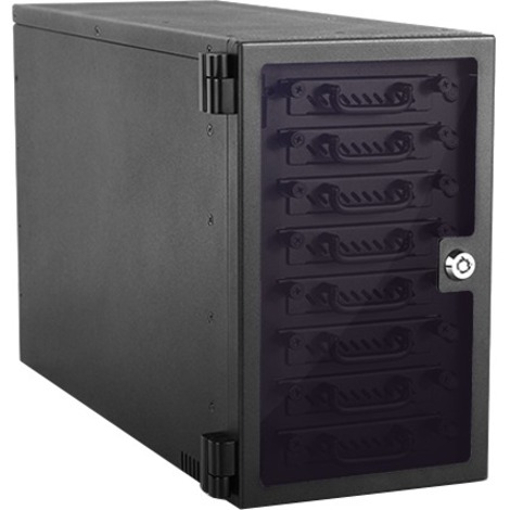 8-BAY 2.5IN SATA 6.0 GB/S ESATA HOTSWAP TOWER