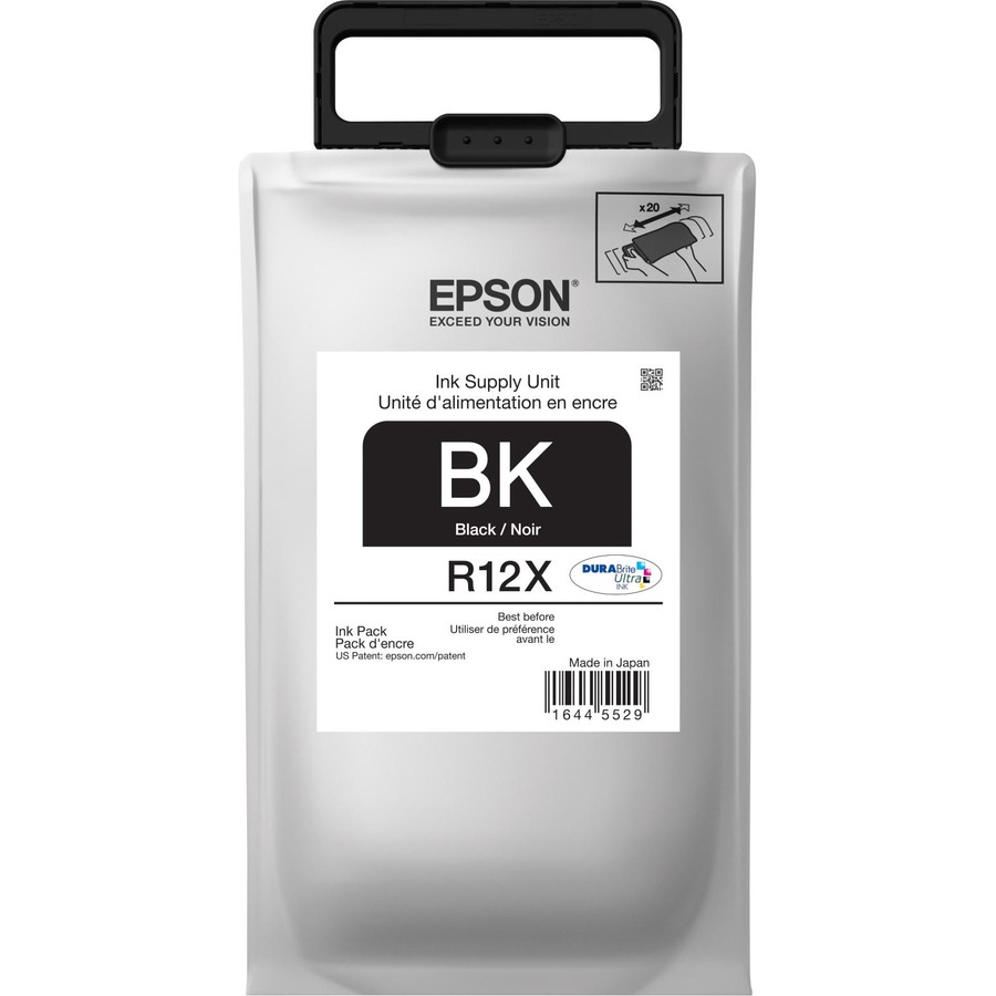 R12X Black Ink Cartridge HC