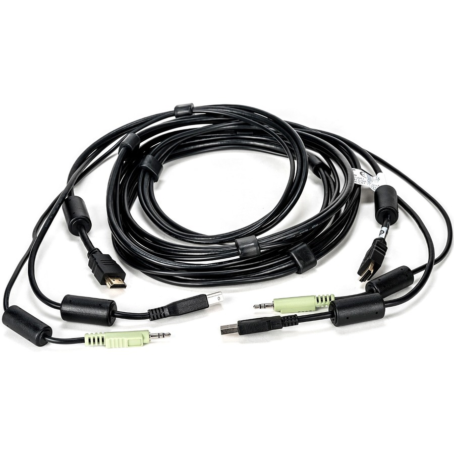 10FT HDMI/USB-A M/M W/ 3.5MM