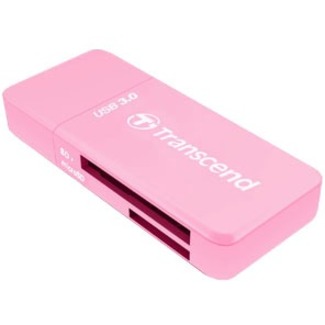 USB 3.0 COMPACT TRAVEL SIZE 2-SLOT CARDER, INTERFACE: SD / MICRO SD CARD, PINK