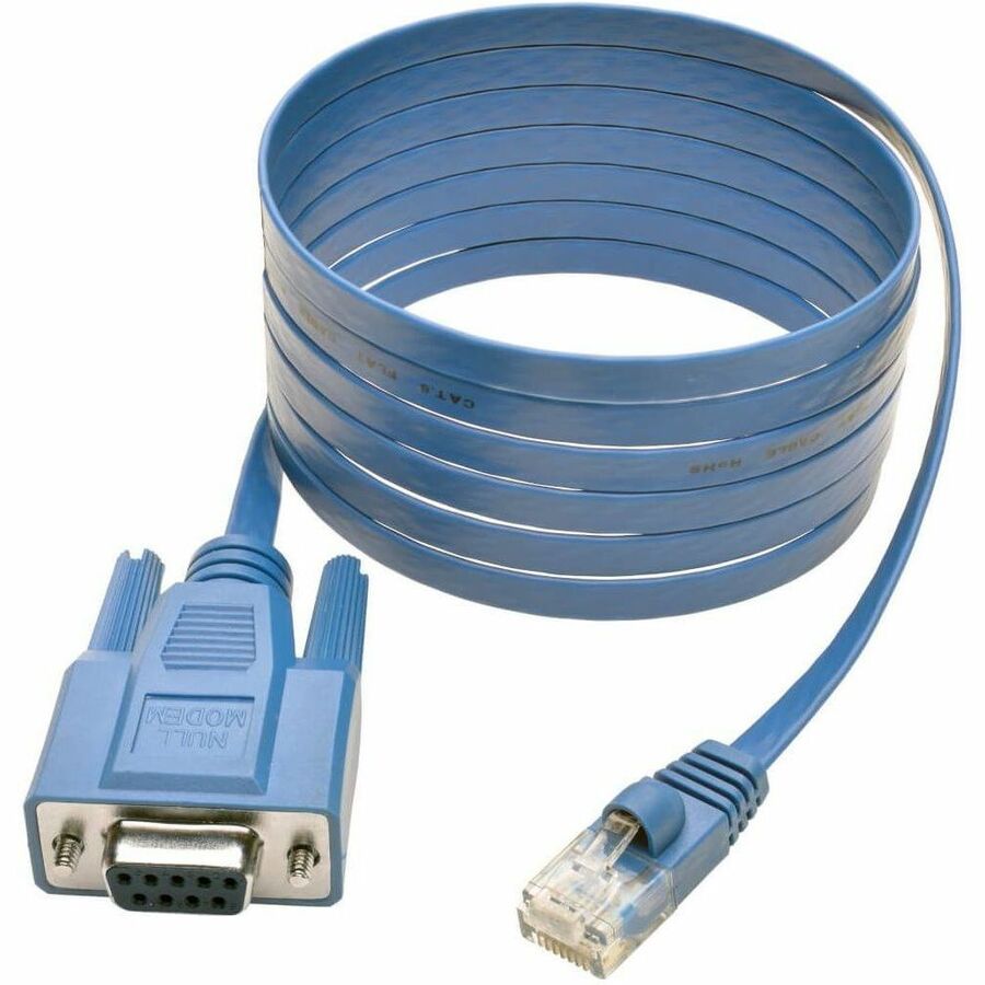 RJ45 to DB9F Rollover Cbl 6'