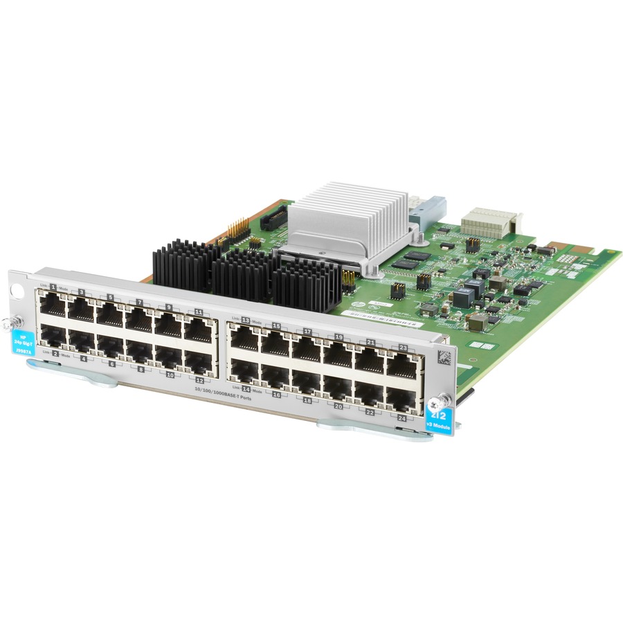 Aruba 24-port 1000BASE-T v3 zl2 Module | Gigabit Ethernet, RJ-45