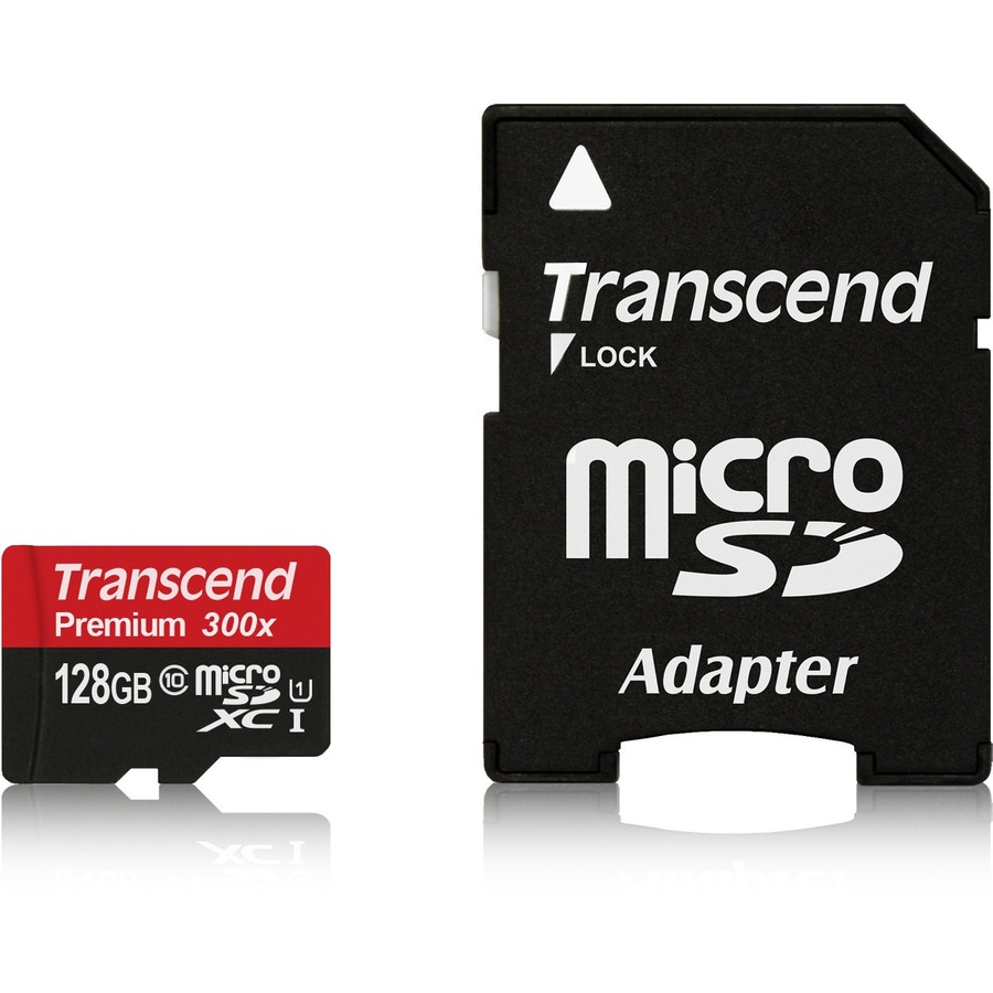 128GB MICRO SDXC CLASS 10 UHS-I (300X) WATERPROOF, WIDE TEMPERATURE (-25C - 85C)