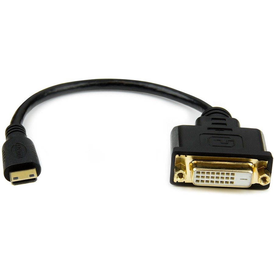 8in Mini HDMI to DVI Adapter