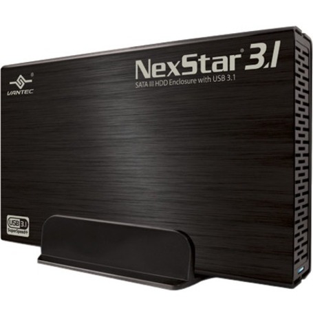 Vantec NexStar 3.1 (NST-370A31-BK) 3.5" SATA 6Gb/s to USB 3.1 Gen II Type-A HDD Enclosure