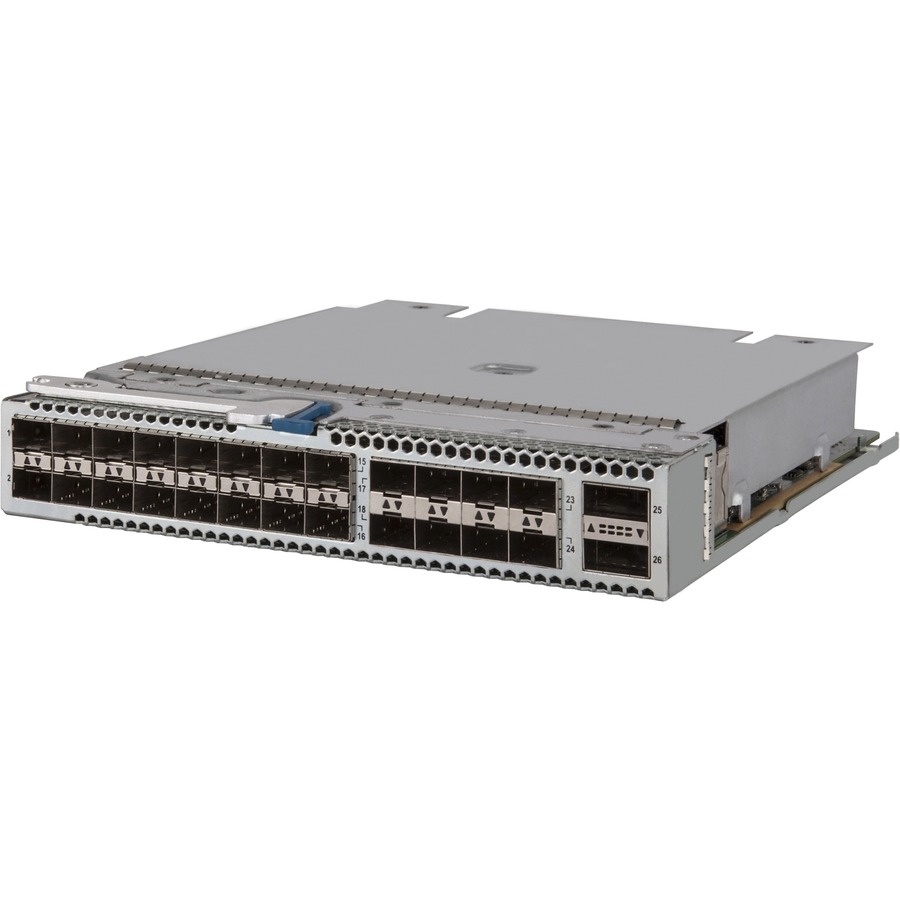 HPE JH181A - 24 PORTS OF SFP+ AND 2 PORTS OF QSFP+, MACSEC INCLUDED - PLUG-IN MO