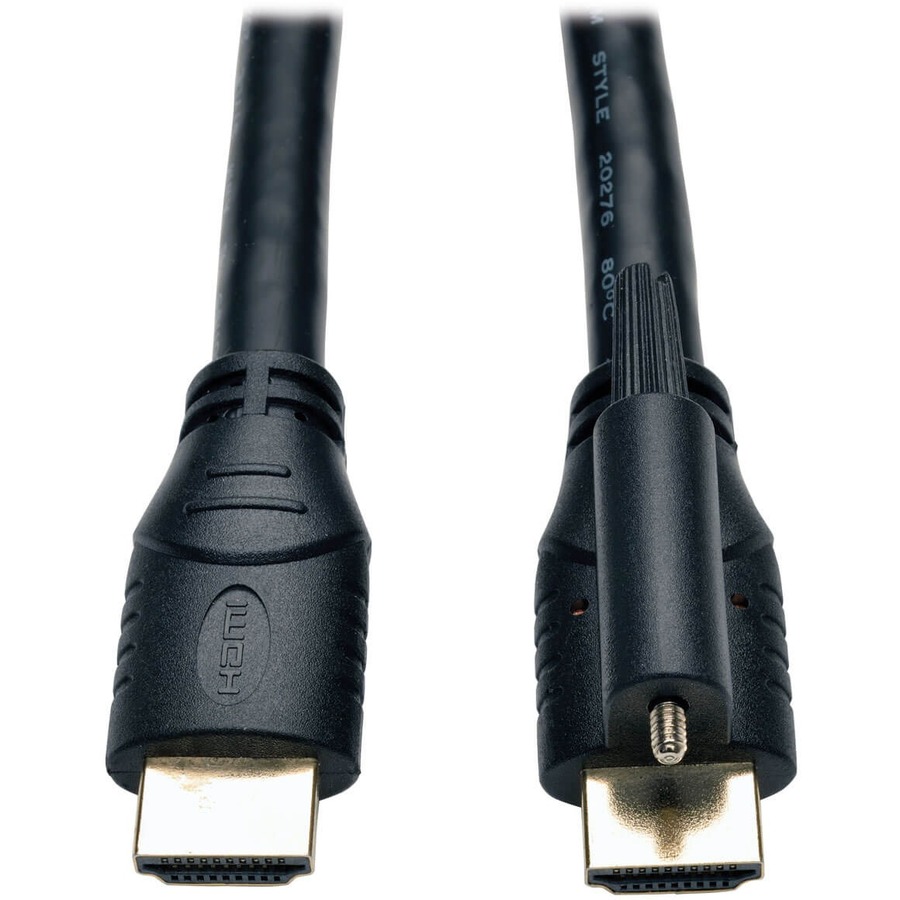 10' HDMI Cbl Ethernet Locking