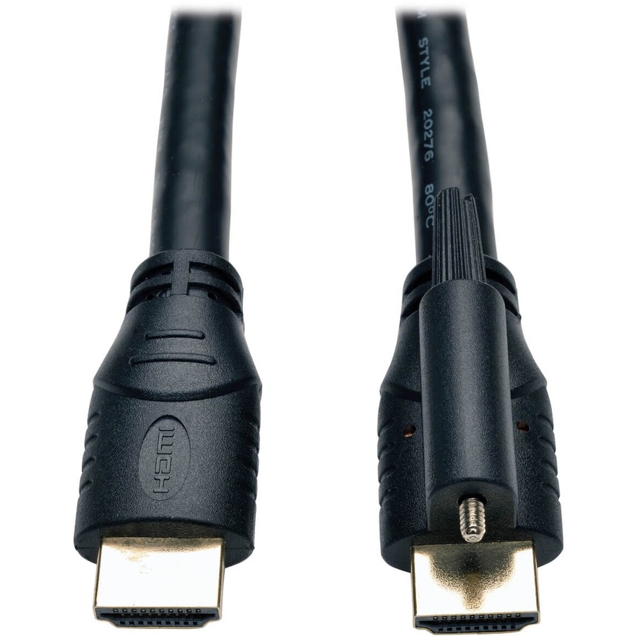 15' HDMI Cbl Ethernet Locking