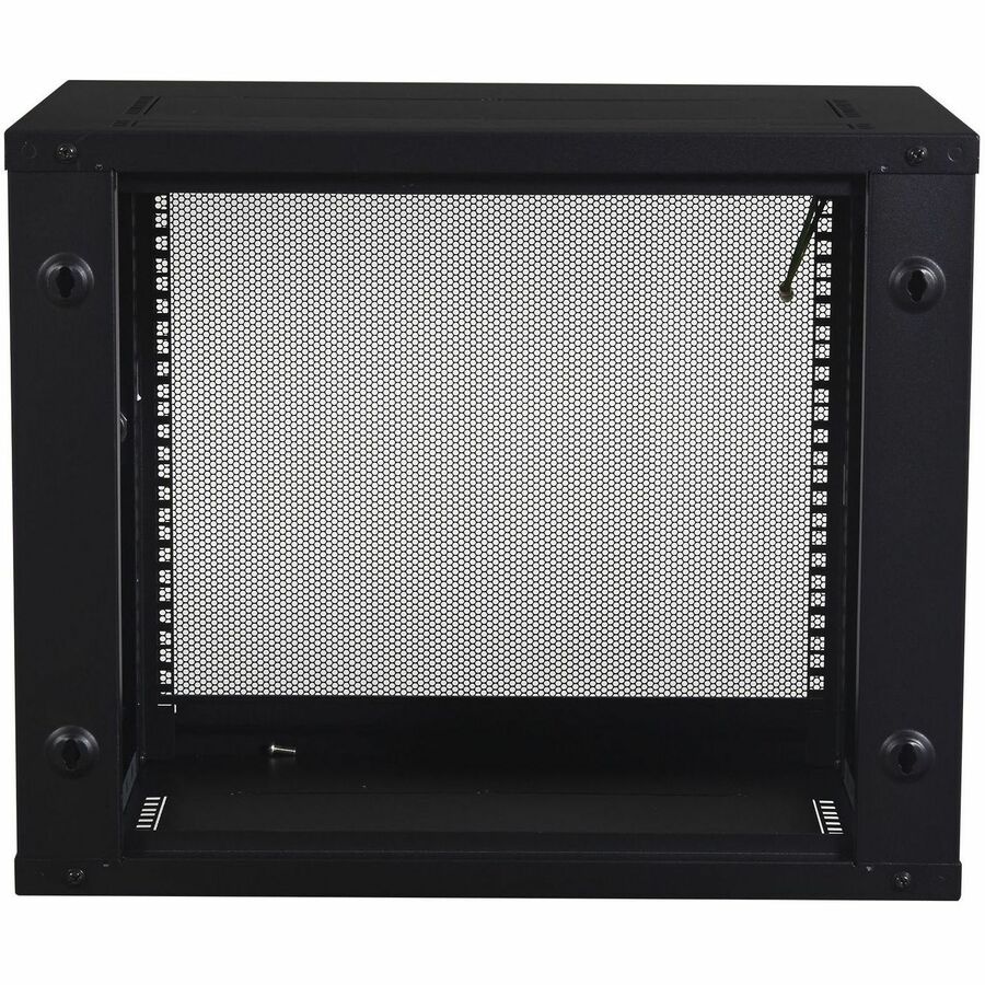 APC NETSHELTER 9U WALLMOUNT RACK CABINET SINGLE HINGED SWITCH DEPTH UNASSEMBLED