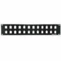 2U 24-PORT BLANK PATCH PANEL
