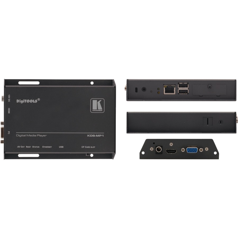 THE KDS-MP1 IS A HIGH QUALITY LAN-BASED DIGITAL SIGNAGE MEDIA PLAYER. THE KDS-MP
