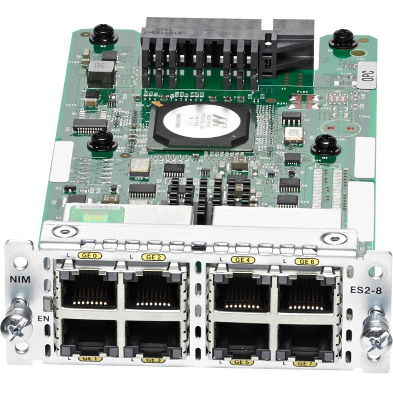 8-PORT LAYER 2 GE SWITCH NETWORK INTERFACE MODULE