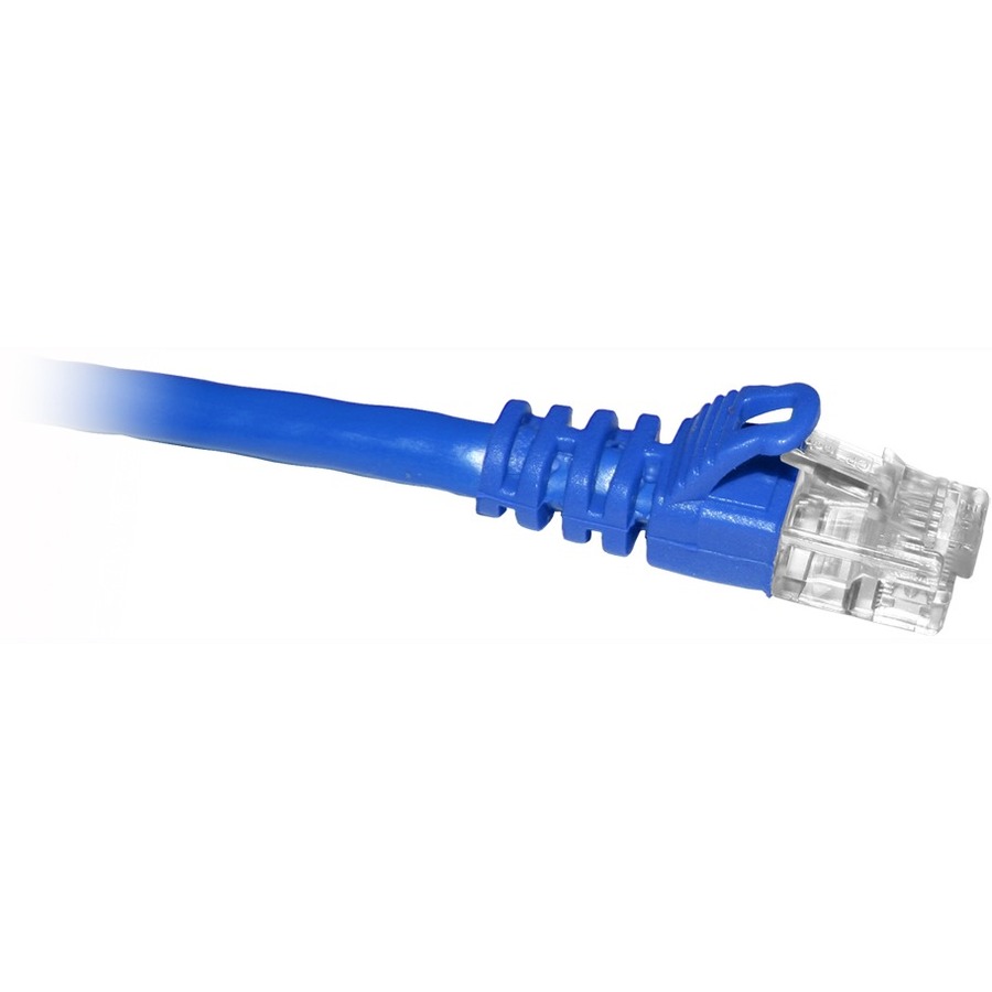 eNet CAT6 Blue 1 ft Snagless Patch Cable | RJ-45, UTP, Ethernet