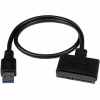 STARTECH UBS 3.1 Gen 2 Adapter Cable w/ UASP Connects To 2.5in SATA SSD/HDD(USB312SAT3CB)