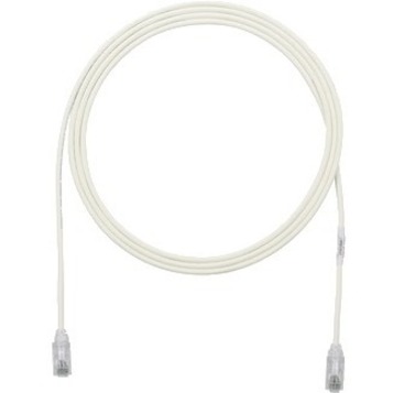 8FT CAT6 COP PATCH CORD OFF WHT CM LSZH