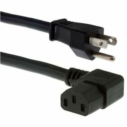POWERCORD 5-15PTOC13 RIGHT ANGLEBLACK3FT