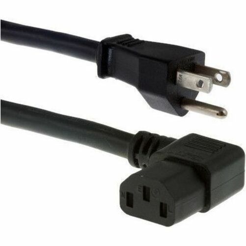 POWERCORD5-15PTOC13RIGHT ANGLE BLACK10FT