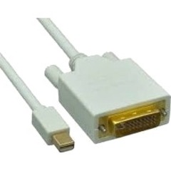 10FT MINI DISPLAYPORT TO DVID-D CABLE MALE - MALE,CONNECT A DEVICE W/ A MINI DIS