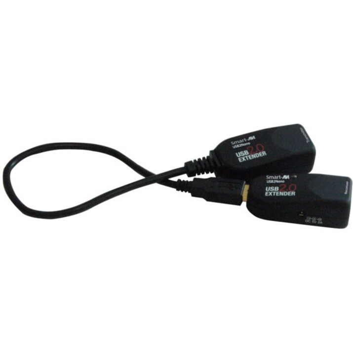 EXTEND USB 2.0 SIGNALS UP TO 150 FEET AWAY WITH CAT5 CABLING AND A CONVENIENTLY