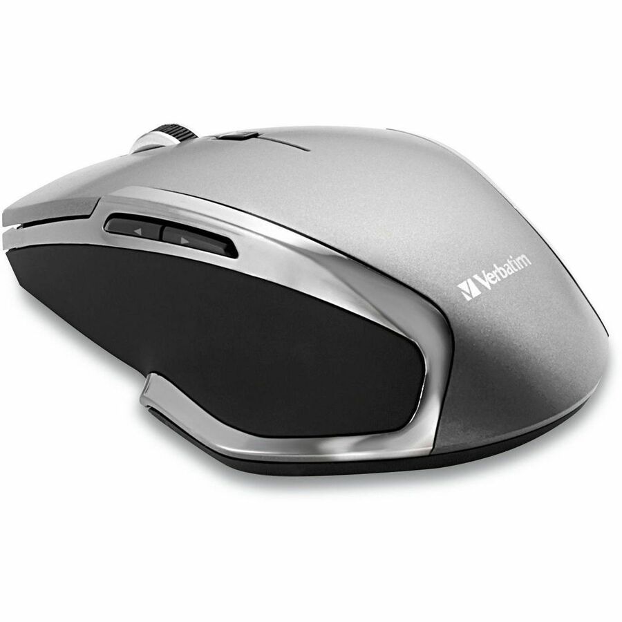 Verbatim Wireless Notebook Mouse Black — Compact Optical, USB Receiver | Portable, Plug‑and‑Play
