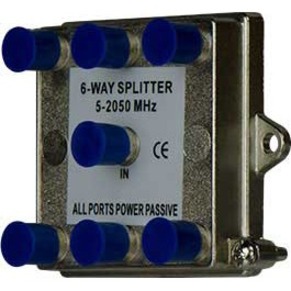 6 WAY 2GHZ SPLITTER