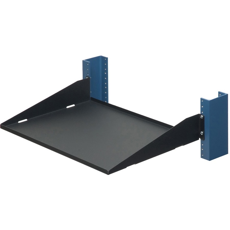 2 POST RACK SHELF 13 SOLID FLANGES UP