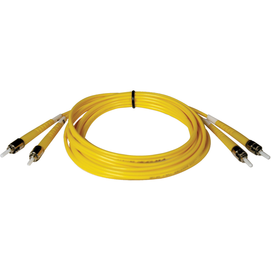 FIBER PATCH CABLE - FIBER OPTIC - MALE LEFT GENDER - MALE RIGHT GENDER - ST RIGH